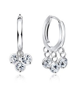 Silver Huggies Earring HO-1633